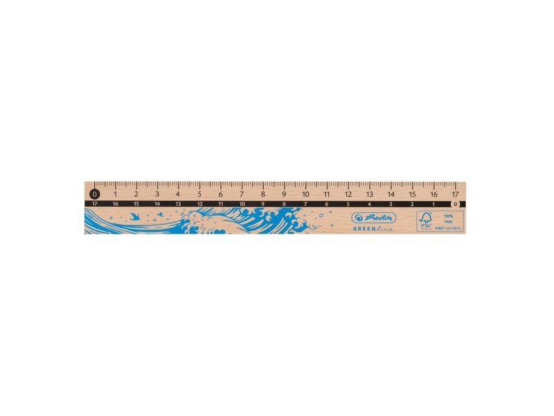 Herlitz Lineal GREENline 17 cm