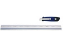 WEDO Lineal aus Aluminium, 50 cm