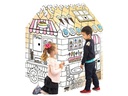 Fellowes Ausmal-Spielhaus Candyshop 121.3 x 96.5 x 81.3 cm
