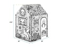 Fellowes Ausmal-Spielhaus Einhorn 121.3 x 96.5 x 81.3 cm