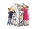 Fellowes Ausmal-Spielhaus Einhorn 121.3 x 96.5 x 81.3 cm