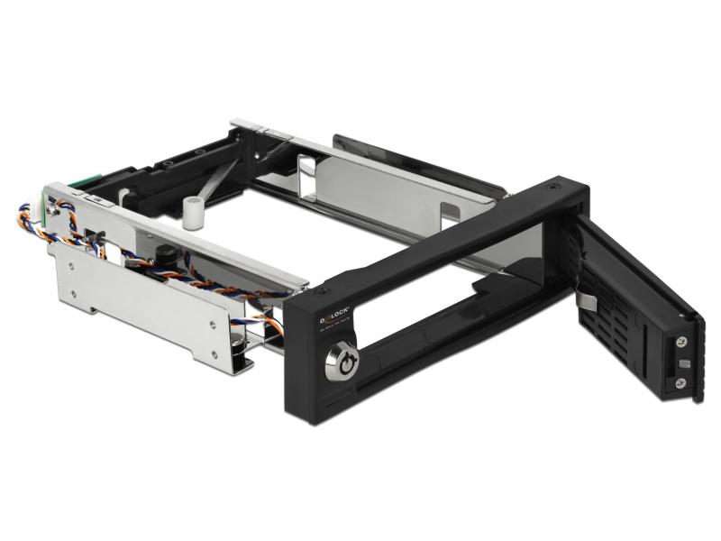 Delock 5.25-Einbaurahmen 3.5 SATA HDD geschützt, Hot-Swap