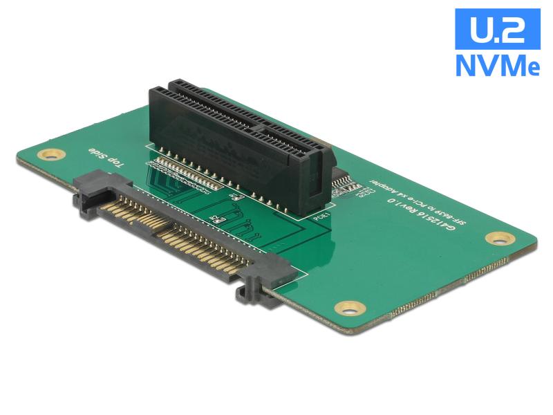 Delock Adapterplatine U.2 - PCI-Express x4 extern