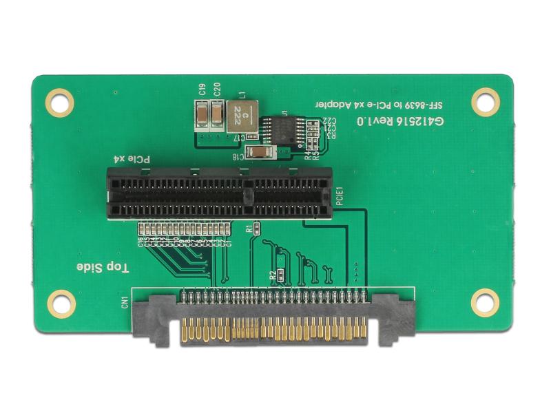 Delock Adapterplatine U.2 - PCI-Express x4 extern