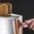 Russell Hobbs Toaster Luna Copper Silber