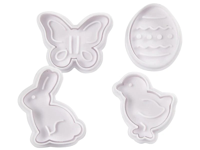 Creativ Company Frühling/Ostern mit Stempelgriff, 4-teilig