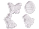 Creativ Company Frühling/Ostern mit Stempelgriff, 4-teilig