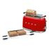 SMEG Toaster 50's Style TSF02RDEU Rot