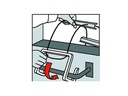 Mentrex Feuerleiter 5 m mit Abstandshalter