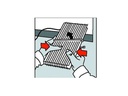 Mentrex Feuerleiter 5 m mit Abstandshalter