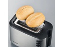 Severin Toaster Automatik-Langschlitz 2514 Schwarz/Silber