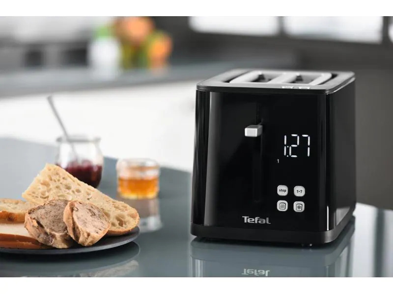 Tefal Toaster Smart'n Light Schwarz