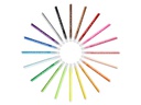 BIC Fasermaler Kid Couleur 24 Stück Mehrfarbig