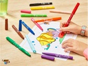BIC Fasermaler Kids Visacolor XL ecolutions 12 Stück
