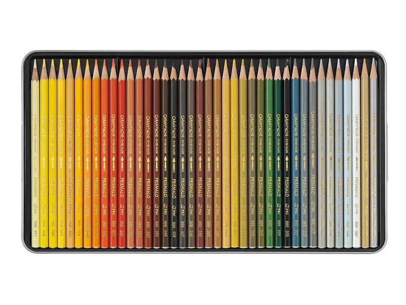 Caran d'Ache Aquarellfarbstifte Prismalo 80 Stück