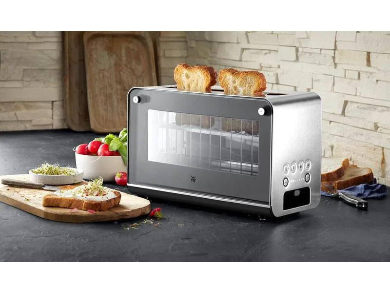 WMF Toaster Lono Glas, Silber