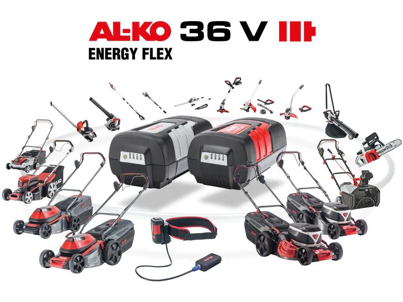 AL-KO Akku-Laubbläser/-Sauger LB 4060, 36 V,