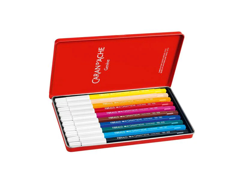 Caran d'Ache Fasermaler Fibralo 10 Stück