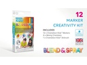 Chameleon Airbrush-Pustestifte Blend &amp; Spray Set 24 Stifte