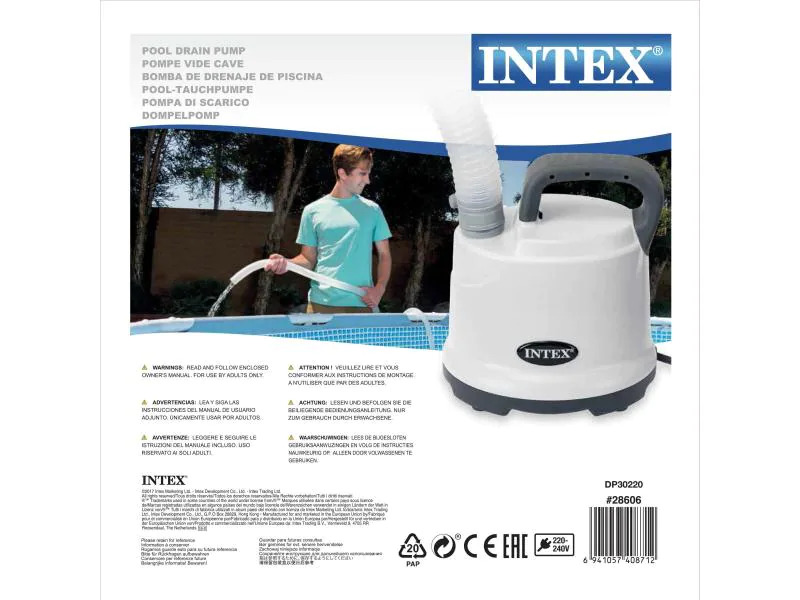 Intex Absaugpumpe 3595 l/h