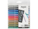 Creativ Company Fasermaler Metallic 12 Stück