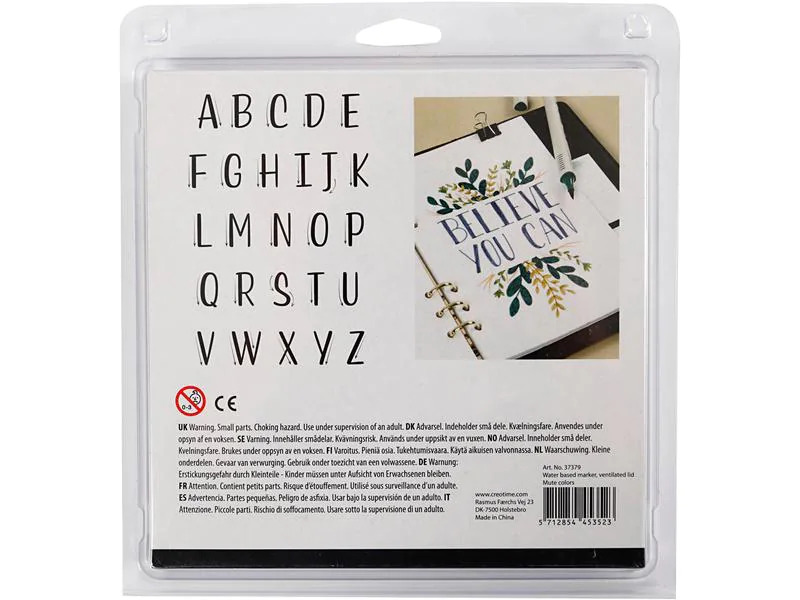 Creativ Company Fasermaler Sketch Marker Standard 12 Stück