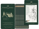 Faber-Castell Bleistift Castell 9000 8B-2H 12 Stück