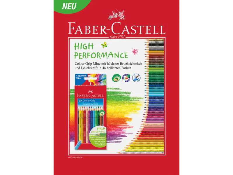 Faber-Castell Farbstifte Colour Grip 36er Kartonetui
