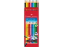 Faber-Castell Farbstifte Colour Grip erasable 10er Kartonetui