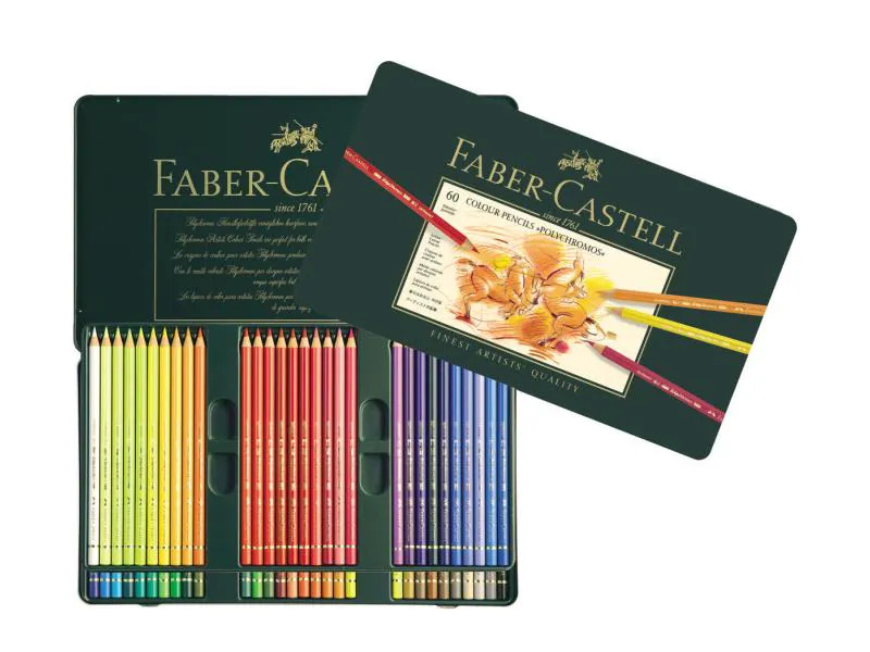 Faber-Castell Farbstifte Polychromos 60er Metalletui