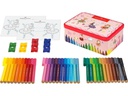 Faber-Castell Fasermaler Connector 33er Metallbox Ballerina