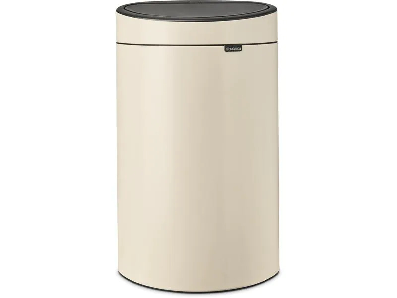 Brabantia Abfalleimer Touch Bin New 40 l, Soft Beige