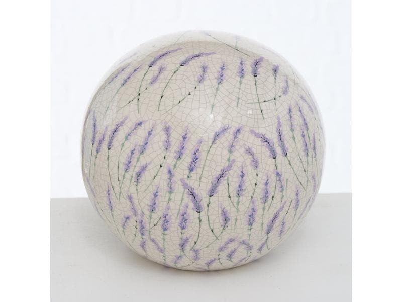 Boltze Kugel Lavanda Ø 20 cm, Steingut