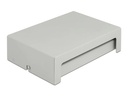 Delock Gehäuse Keystone Patchpanel 8 Port grau
