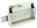 Delock Netzwerkpanel 8 Port Keystone Desktop grau