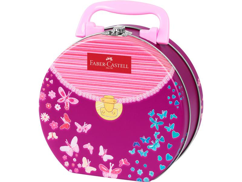 Faber-Castell Fasermaler Connector Blau; Pink; Rot