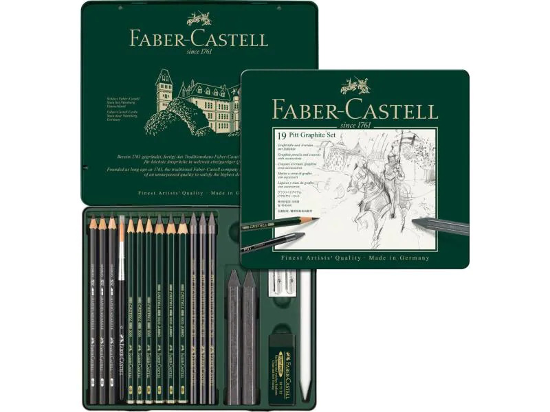 Faber-Castell Graphitstift Pitt 19er Metalletui