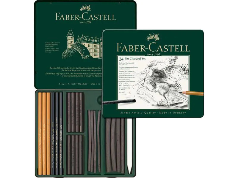 Faber-Castell Graphitstift Pitt 24er Metalletui