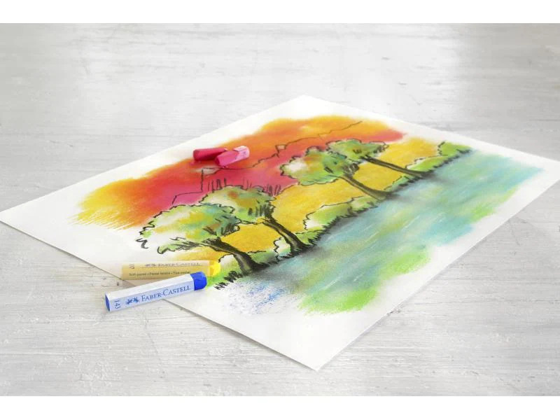 Faber-Castell Softpastellkreide Softpastell STUDIO 12 Stück