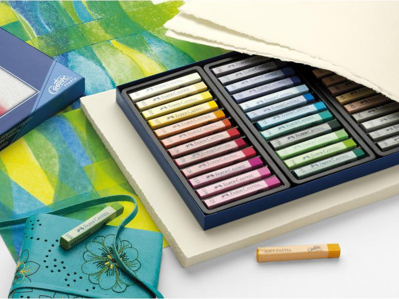 Faber-Castell Softpastellkreide Softpastell STUDIO 24 Stück