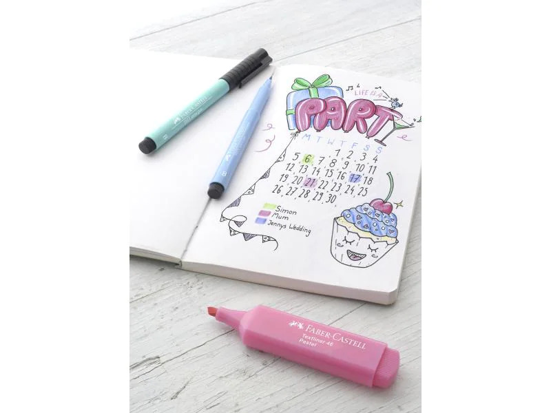Faber-Castell Tuschestift Bullet Journaling 9er Set