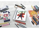 Faber-Castell Tuschestift PITT Artist Pen Mangaka 6 Stück