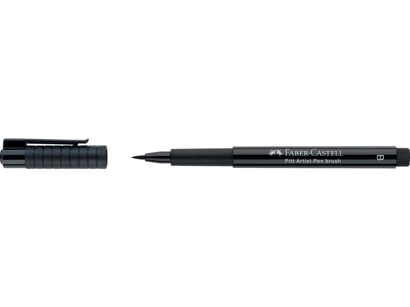Faber-Castell Tuschestift Pitt Artist Pen B Schwarz