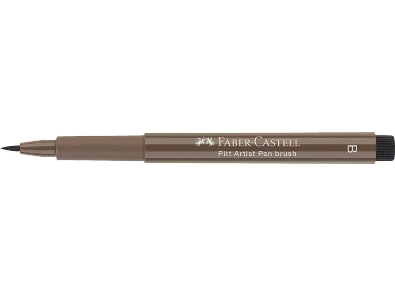 Faber-Castell Tuschestift Pitt Artist Pen B Wallnussbraun