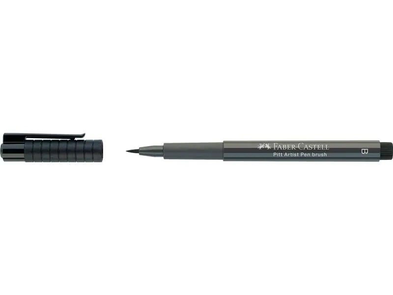 Faber-Castell Tuschestift Pitt Artist Pen B Warmgrau