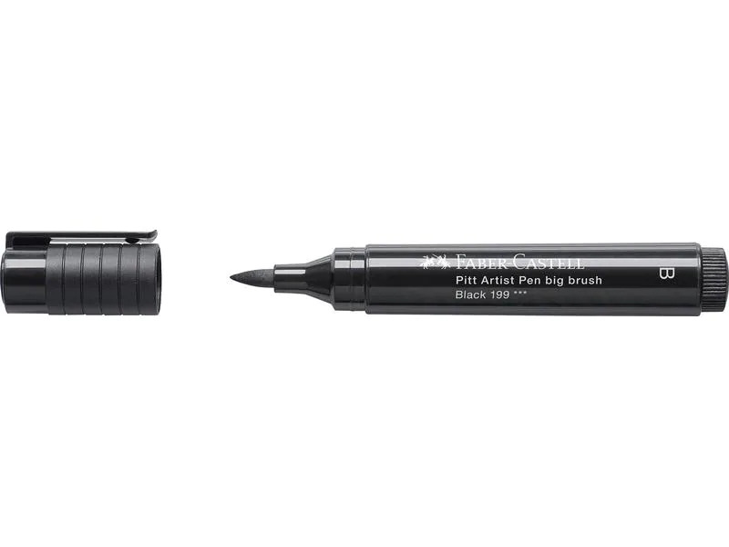 Faber-Castell Tuschestift Pitt Artist Pen Big Brush Schwarz