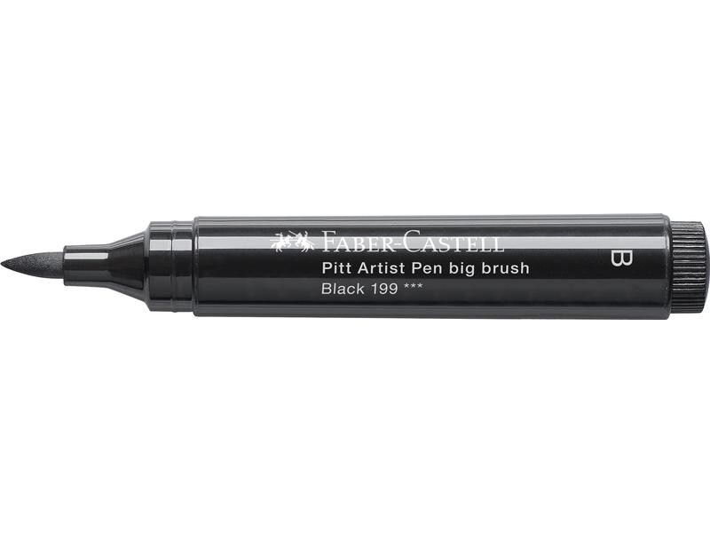 Faber-Castell Tuschestift Pitt Artist Pen Big Brush Schwarz