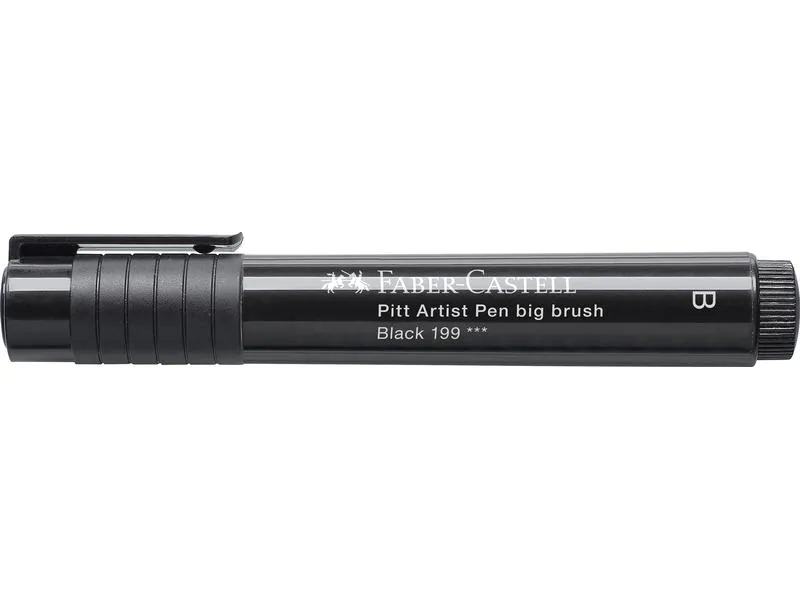 Faber-Castell Tuschestift Pitt Artist Pen Big Brush Schwarz