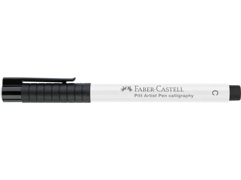 Faber-Castell Tuschestift Pitt Artist Pen Calligraphy 101 Weiss