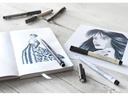 Faber-Castell Tuschestift Pitt Artist Pen Soft Brush 4er Etui